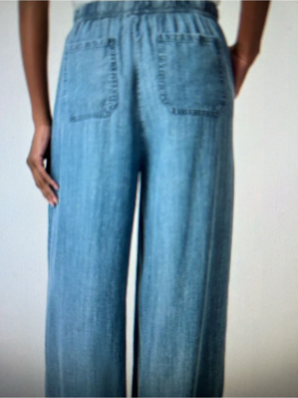 Splendid Light Blue Wide Leg Denim Jeans